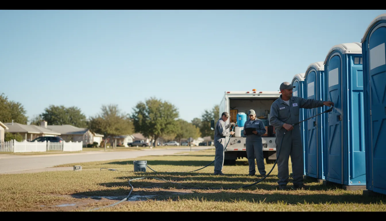 Long-Term Portable Toilet Rental in Crossville, IL near me